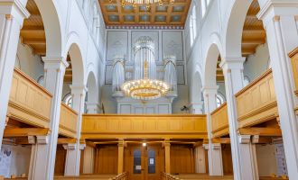 Detailansicht Kirche Caputh, Foto: U. Lehmann
